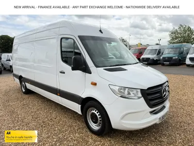 Used Mercedes Sprinter 114 HP (83 kW) 2019 White Van