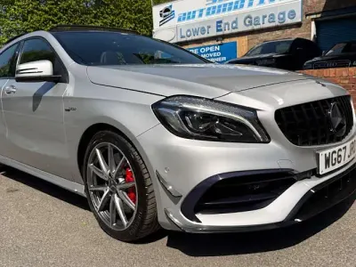 Second-hand Mercedes A45 AMG Premium 381 CP (280 kW) 2017 Argintiu Hatchback