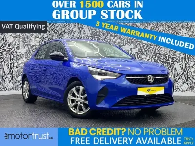 Begagnad Vauxhall Corsa S 100 HK (73 kW) 2021 Blå Halvkombi