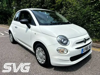 Used Fiat 500 Pop 69 HP (50 kW) 2016 White Hatchback
