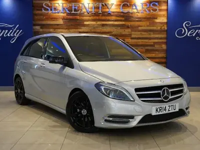 Used Mercedes B180 109 HP (80 kW) 2014 Silver Hatchback