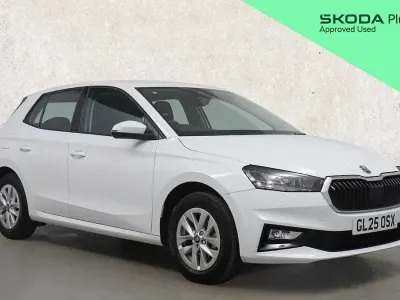 Used Skoda Fabia SE 95 HP (69 kW) 2025 White Hatchback