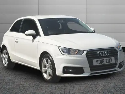 Used Audi A1 Sport 95 HP (69 kW) 2018 White Hatchback