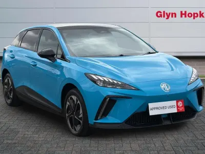 Used MG MG4 EV Trophy 2023 Blue Hatchback
