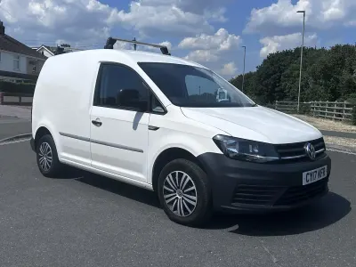 Used VW Caddy Startline 102 HP (75 kW) 2017 White MPV