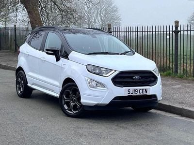 Used Ford Ecosport ST-Line 100 HP (73 kW) 2019 White SUV