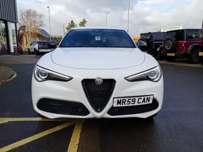 Used Alfa Romeo Stelvio Ti 280 HP (205 kW) 2020 White SUV