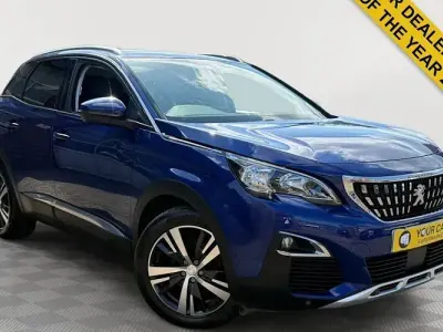 Used Peugeot 3008 Allure 131 HP (96 kW) 2018 Blue SUV