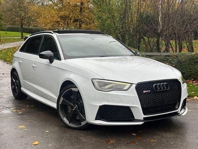 White Used 2016 Audi RS3 Advanced Sedan | £23,489 (Expensive)