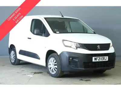Used Peugeot Partner 131 HP (96 kW) 2021 White MPV