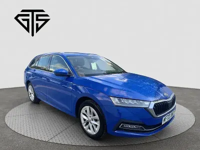 Used Skoda Octavia SE L 150 HP (110 kW) 2022 Blue Estate