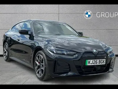 New BMW i4 Shadowline 436 kW (593 HP) 2026 Black sapphire metallic paint Sedan