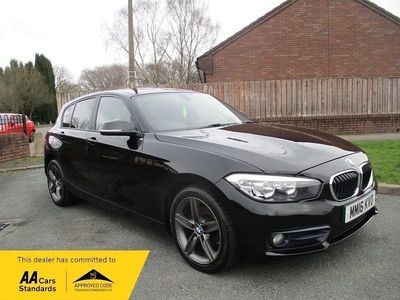 Used BMW 116 Sport Line 2016 Black Hatchback