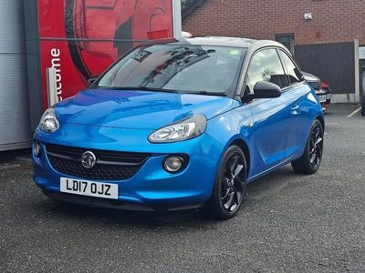 Used Vauxhall Adam S 70 HP (51 kW) 2017 Blue Hatchback