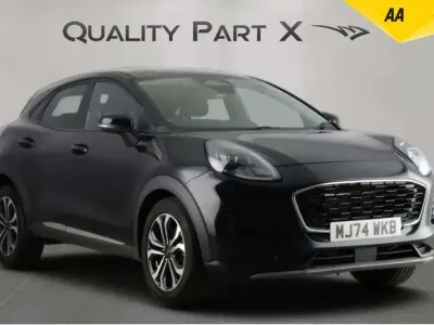 Used Ford Puma Titanium 125 HP (91 kW) 2024 Black Hatchback