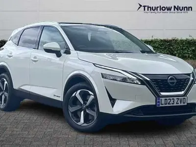 Used Nissan Qashqai N-Connecta 190 HP (139 kW) 2023 White SUV