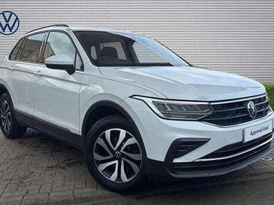 Used VW Tiguan Active 130 HP (95 kW) 2021 White SUV