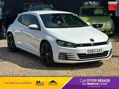 Used VW Scirocco R-line BlueMotion 150 HP (110 kW) 2015 White Coupe