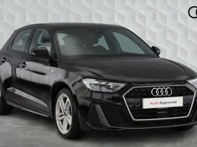 Used Audi A1 Sportback S-Line 108 HP (79 kW) 2023 Black Hatchback