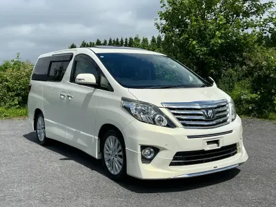 Used Toyota Alphard 280 HP (205 kW) 2013 White gold MPV