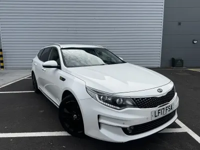 Used Kia Optima 141 HP (103 kW) 2017 White Estate