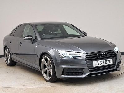 Used Audi A4 Black Edition 150 HP (110 kW) 2017 Grey Sedan