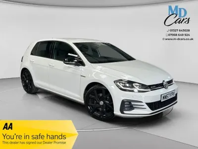 Used VW Golf VII GTD 184 HP (135 kW) 2017 White Hatchback