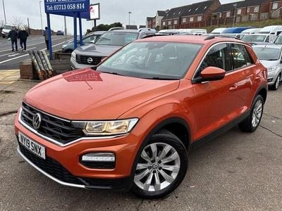 Orange Used 2019 VW T-Roc SE SUV | £13,295 (Fair price)