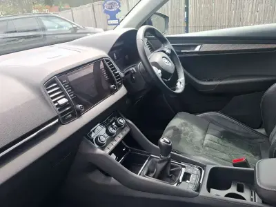 Used Skoda Karoq SE L 150 HP (110 kW) 2023 Blue SUV