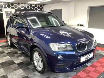 Used BMW X3 M Sport 184 HP (135 kW) 2012 Blue SUV
