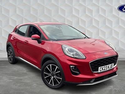 Used Ford Puma Titanium 155 HP (114 kW) 2023 Red SUV