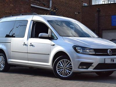 Silver Used 2018 VW Caddy Maxi Life S MPV | £12,750 (Expensive)