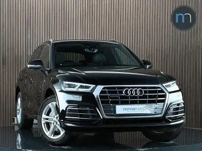 Used Audi Q5 S-Line 190 HP (139 kW) 2020 Black SUV