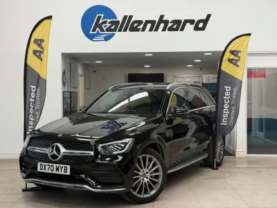 Used Mercedes GLC220 AMG line 194 HP (142 kW) 2020 Black SUV
