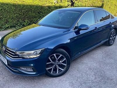 Blue Used 2021 VW Passat SEL Sedan | £11,995 (Good price)