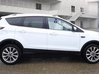 Used Ford Kuga Titanium 120 HP (88 kW) 2019 Frozen white SUV