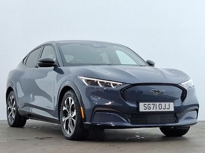 Blue Used 2021 Ford Mustang Mach-E Standard Range SUV | £21,698 (A bit pricey)