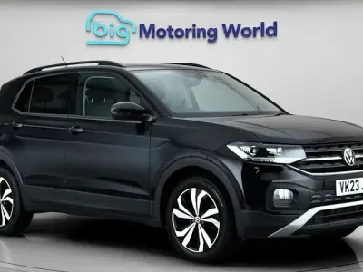 Used VW T-Cross Black Edition 110 HP (80 kW) 2023 Black SUV