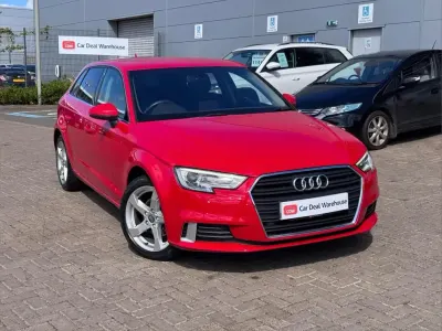 Used Audi A3 Sport 150 HP (110 kW) 2018 Red Sedan