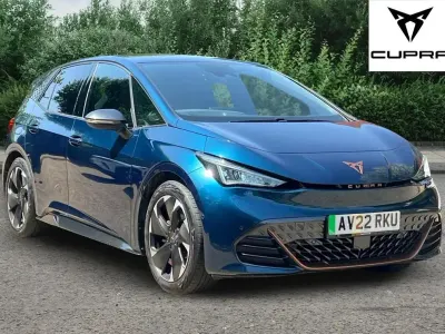 Used Cupra Born 150 kW (204 HP) 2022 Blue Hatchback
