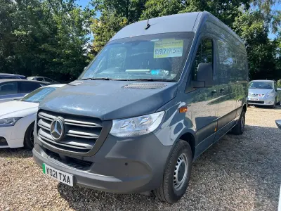 Used Mercedes E-Sprinter Progressive 85 kW (116 HP) 2021 Grey Van