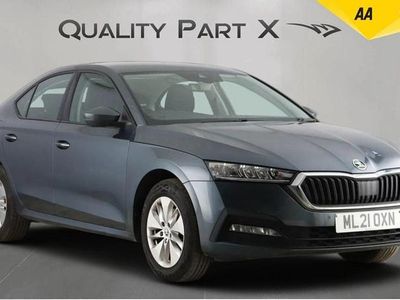 Begagnad Skoda Octavia SE Technology 110 HK (80 kW) 2021 Grå Halvkombi