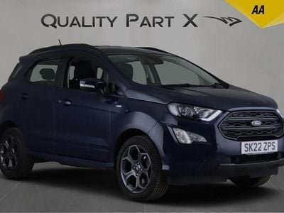 Used Ford Ecosport ST-Line 125 HP (91 kW) 2022 Blue SUV