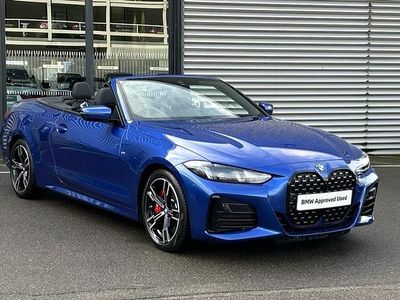 Used BMW 420 M Sport 181 HP (133 kW) 2024 Blue Cabriolet