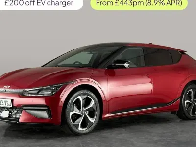 Used Kia EV6 GT-Line S 167 kW (228 HP) 2023 Red SUV