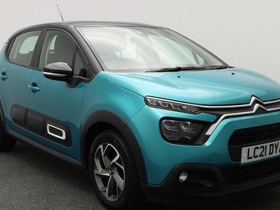 used Citroën C3 1.2 PURETECH SHINE EURO 6 (S/S) 5DR PETROL FROM 2021 FROM HAYLE (TR27 5JR) | SPOTICAR