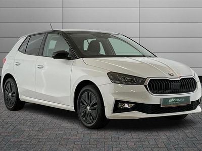 Used Skoda Fabia Colour Edition 110 HP (80 kW) 2023 Moon white Hatchback
