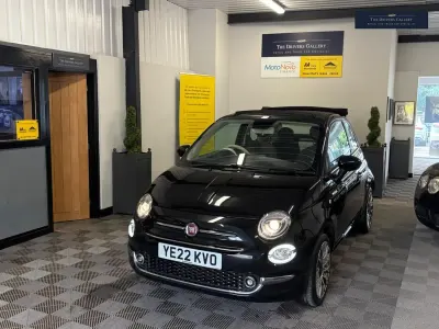 Used Fiat 500C Dolcevita 2022 Black Cabriolet