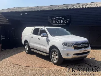 Used Ford Ranger Limited 2021 White Pickup