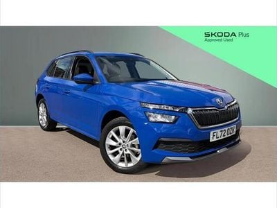 Used Skoda Kamiq SE 115 HP (84 kW) 2022 Blue SUV